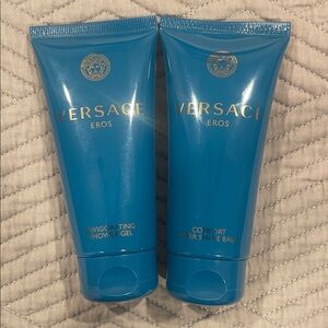 Versace Eros Blue Shower Gel and After Shave Balm